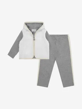 Moncler Enfant Shearling & Cotton Baby Tracksuit