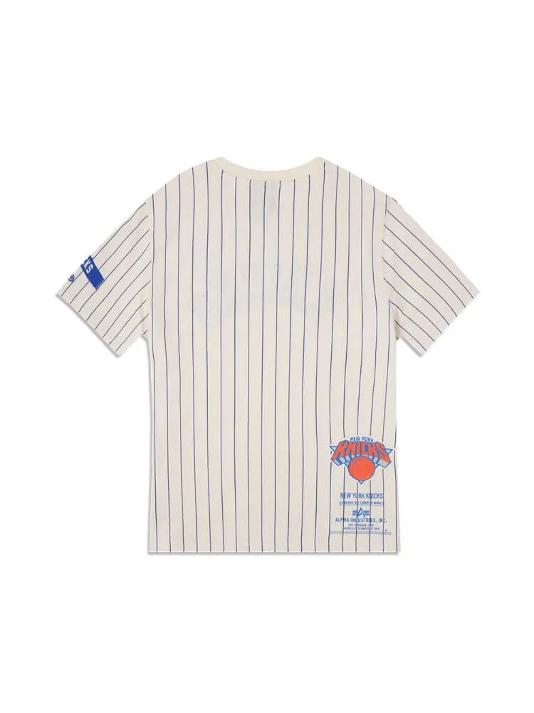 NEW YORK KNICKS X ALPHA X NEW ERA TEE