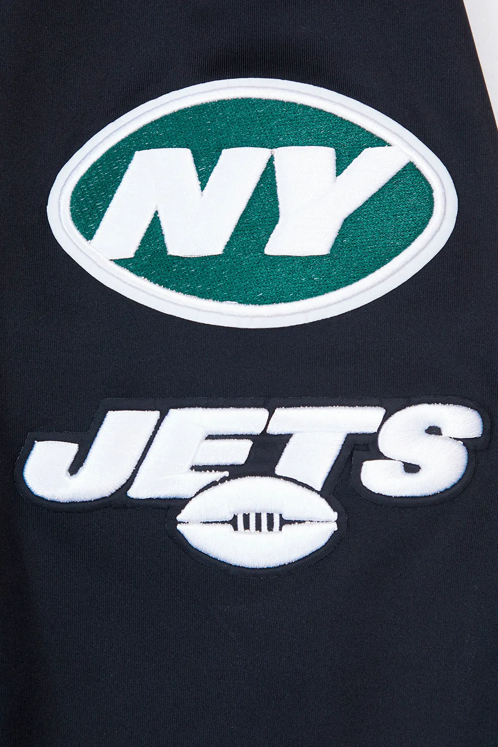 NFL NEW YORK JETS CLASSIC MEN'S DK TRACK JACKET (BLACK)