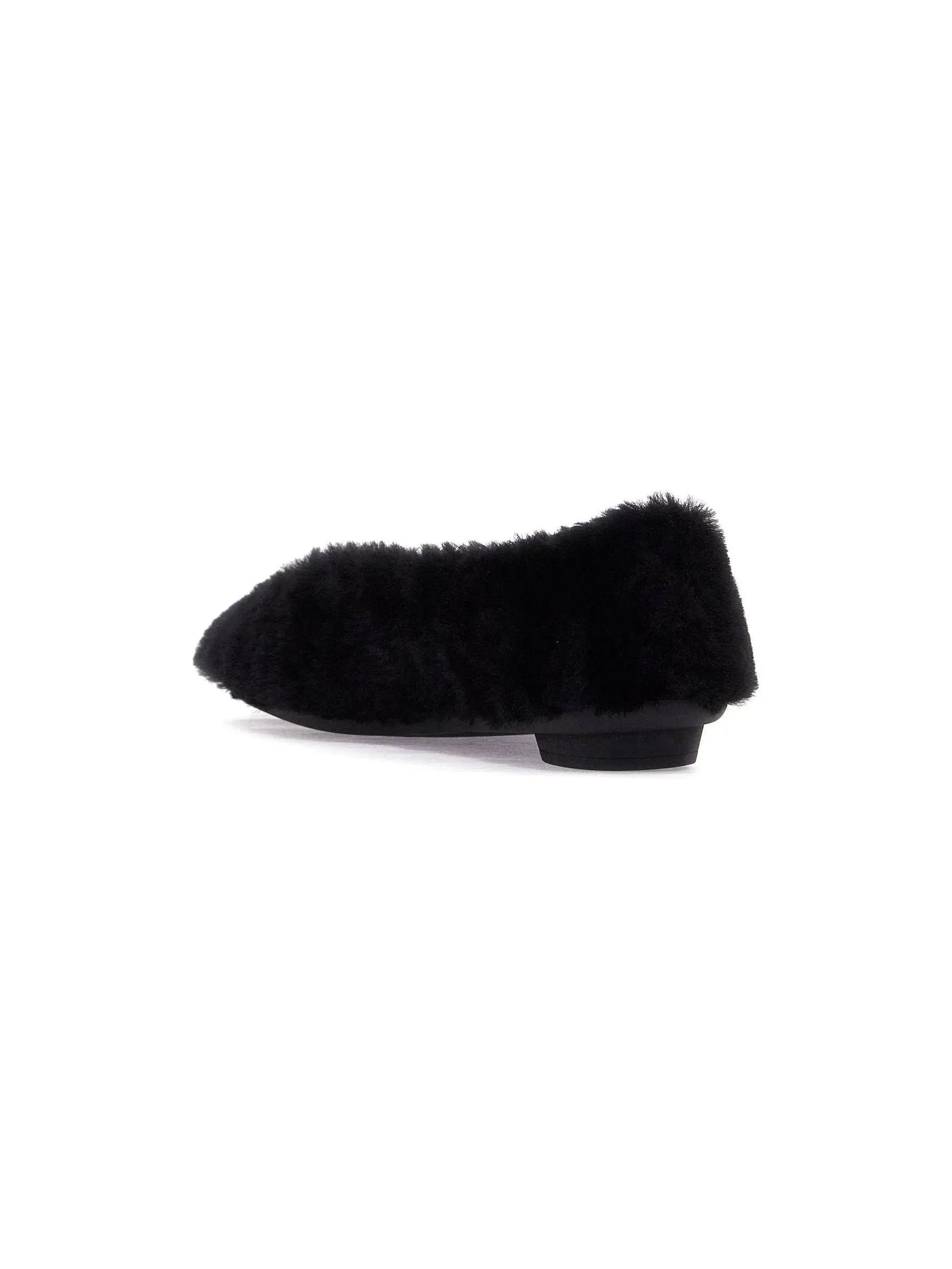 Noella Shearling Ballet Flats