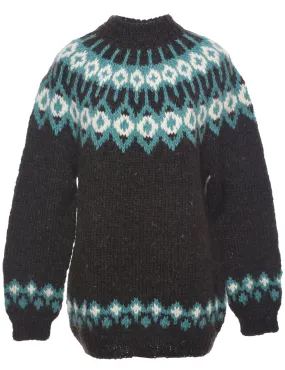 Nordic Dark Grey Jumper - L