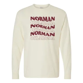 Norman OK Twist CW Long Sleeve - Parchment