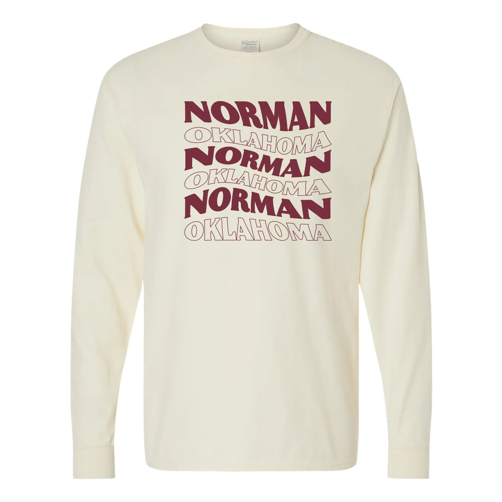 Norman OK Twist CW Long Sleeve - Parchment