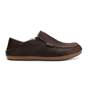 Olukai Moloa Slipper Dark Wood Men's