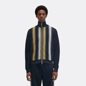 Ombre Stripe Track Jacket (Navy)