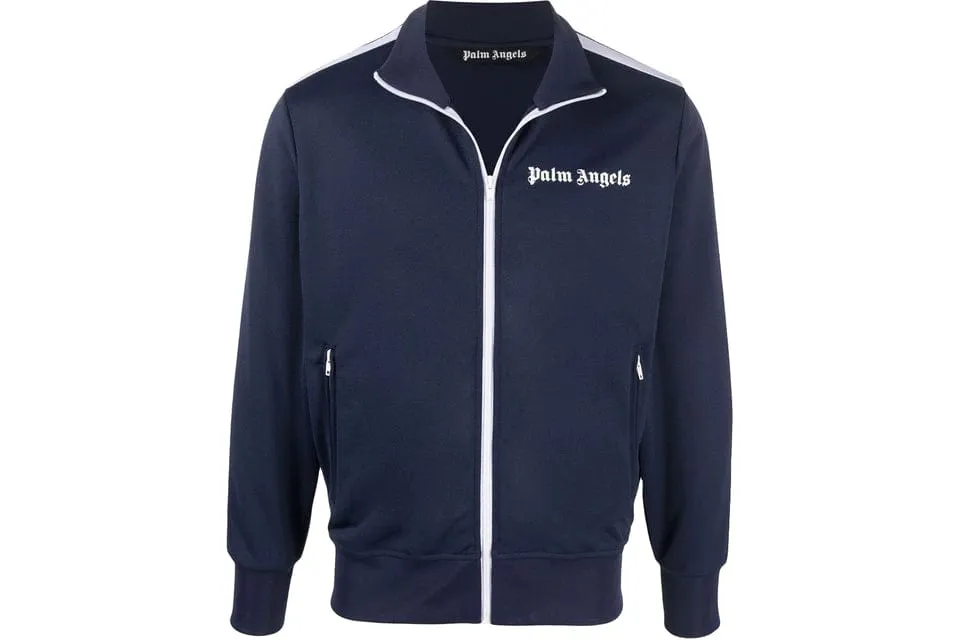 PALM ANGELS TRACK JACKET NAVY