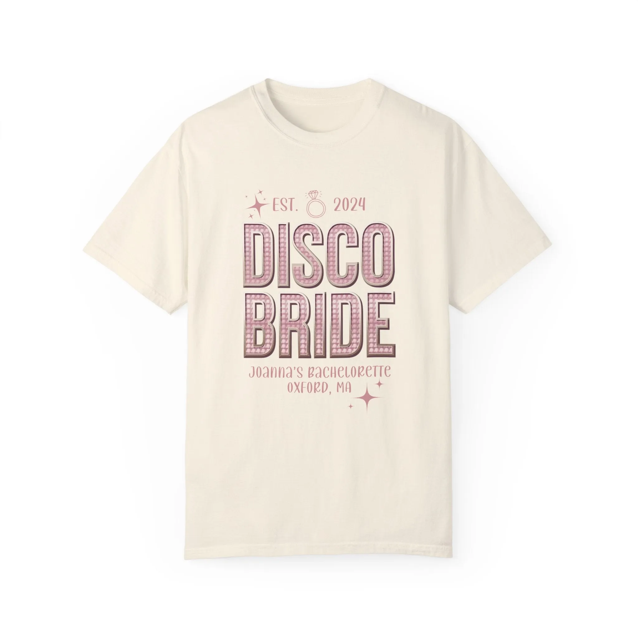 Personalized Disco Bride Shirt