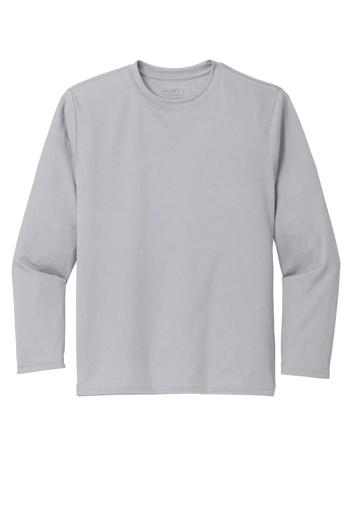 Port & Company Youth Long Sleeve Performance Tee PC380YLS