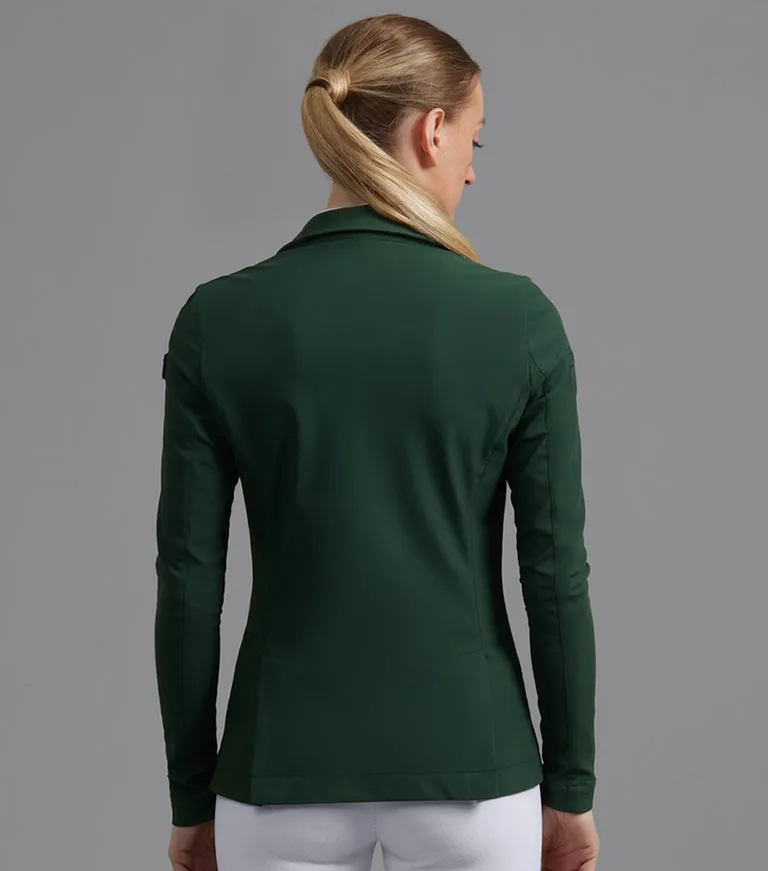 Premier Equine Evinco Ladies Competition Jacket (Alpine Green)