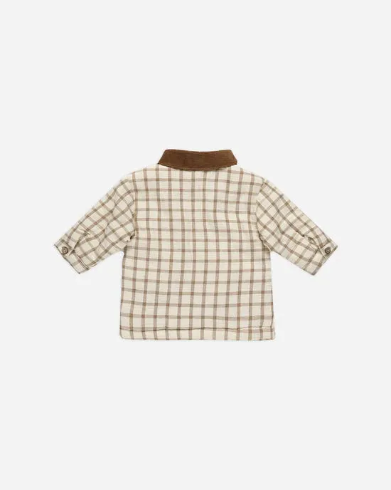 Quincy Mae - Ford Jacket - Cinnamon Plaid