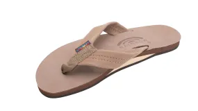 Rainbow Womens Single Layer Thick Strap Sandal