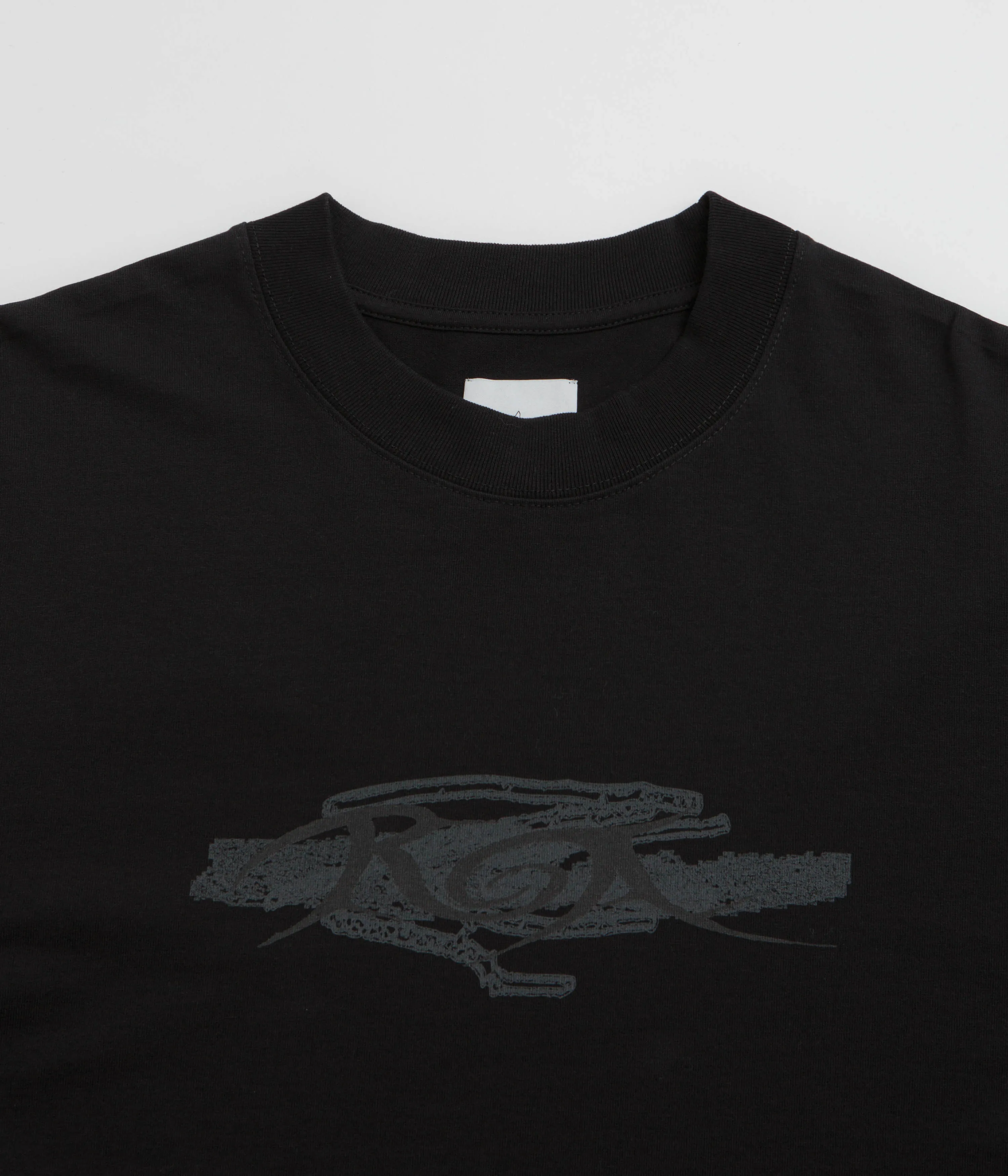 ROA Graphic Long Sleeve T-Shirt - Black