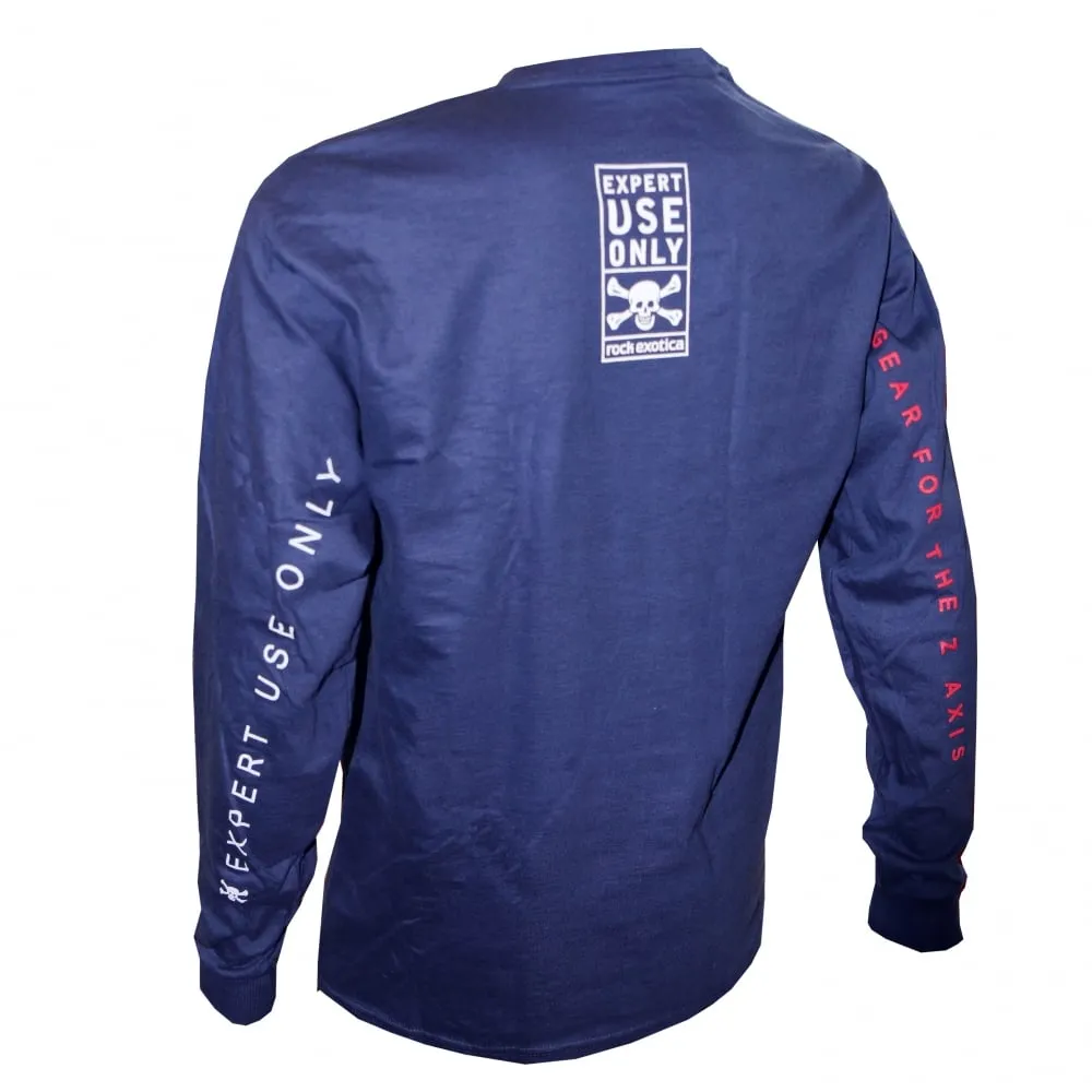 RockTee Navy Long Sleeve