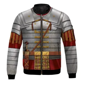 Roman Empire Soldier Armor Bomber Jacket