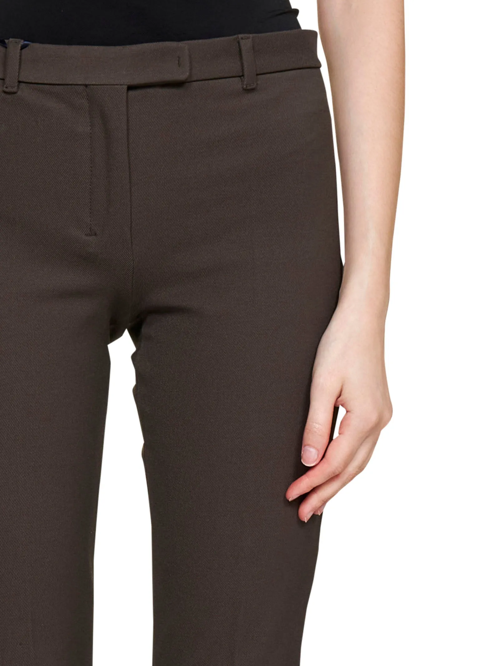 'S Max Mara High Waist Cropped Trousers