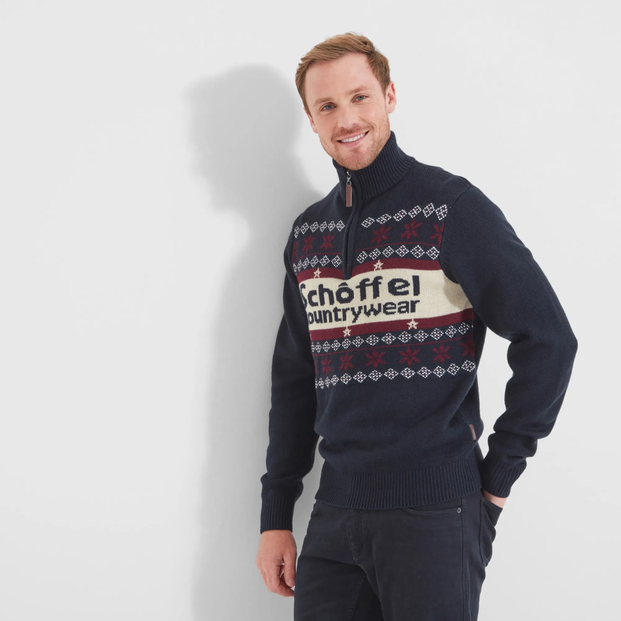 Schoffel Mens Christmas Jumper