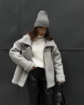 Shearling Aviator Jacket