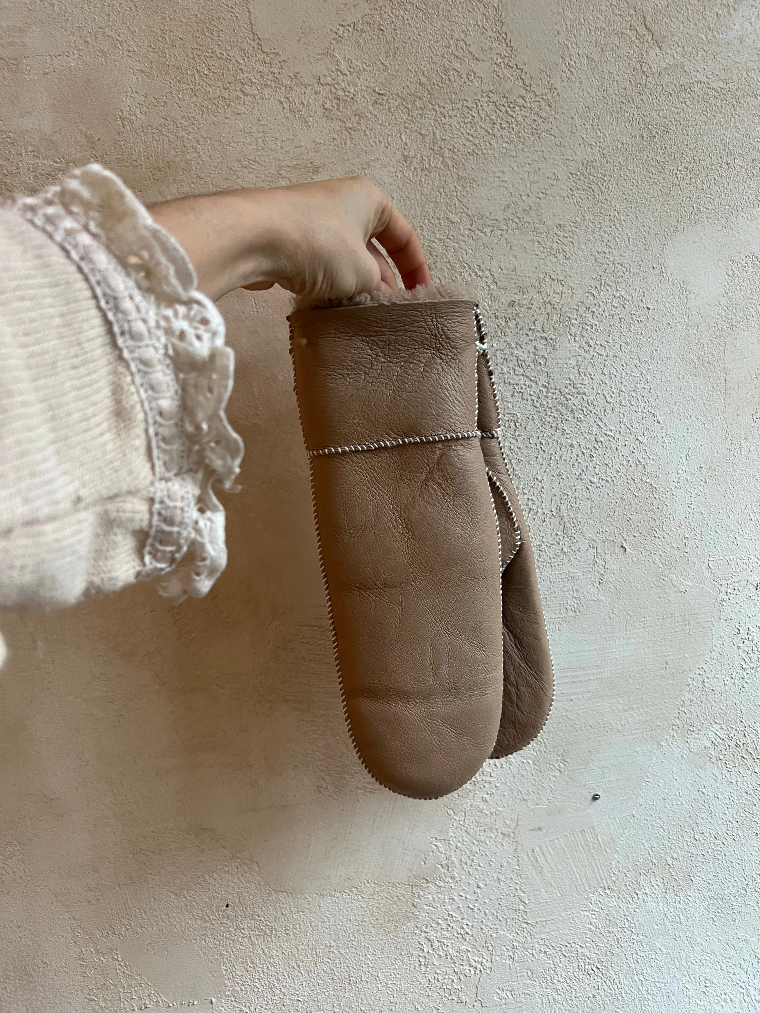 Shearling Mittens by Billy Bamboo