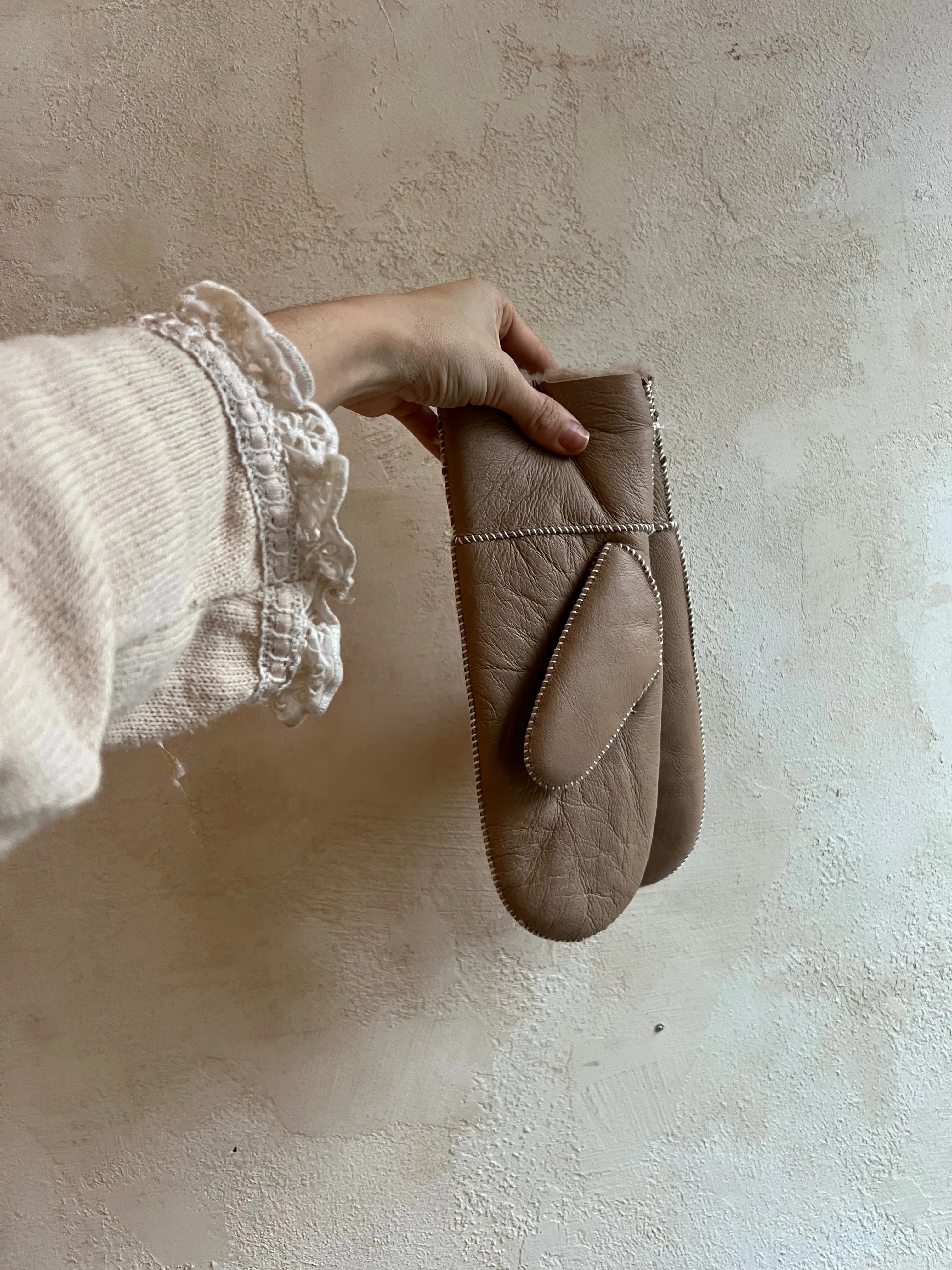 Shearling Mittens by Billy Bamboo