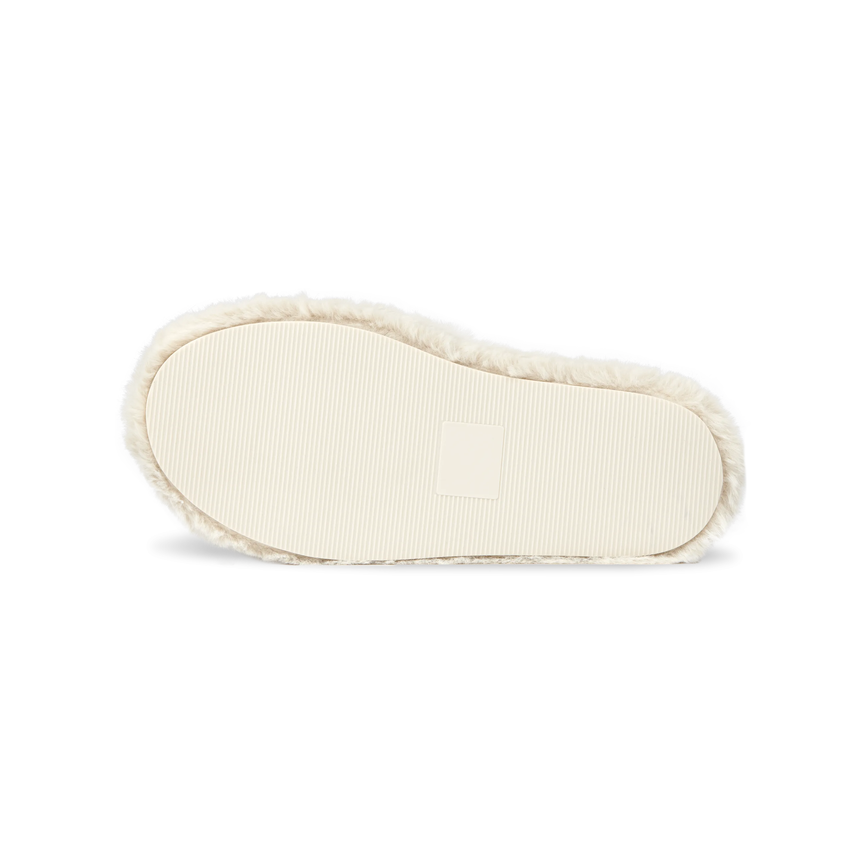 Shearling Slide – Oatmeal