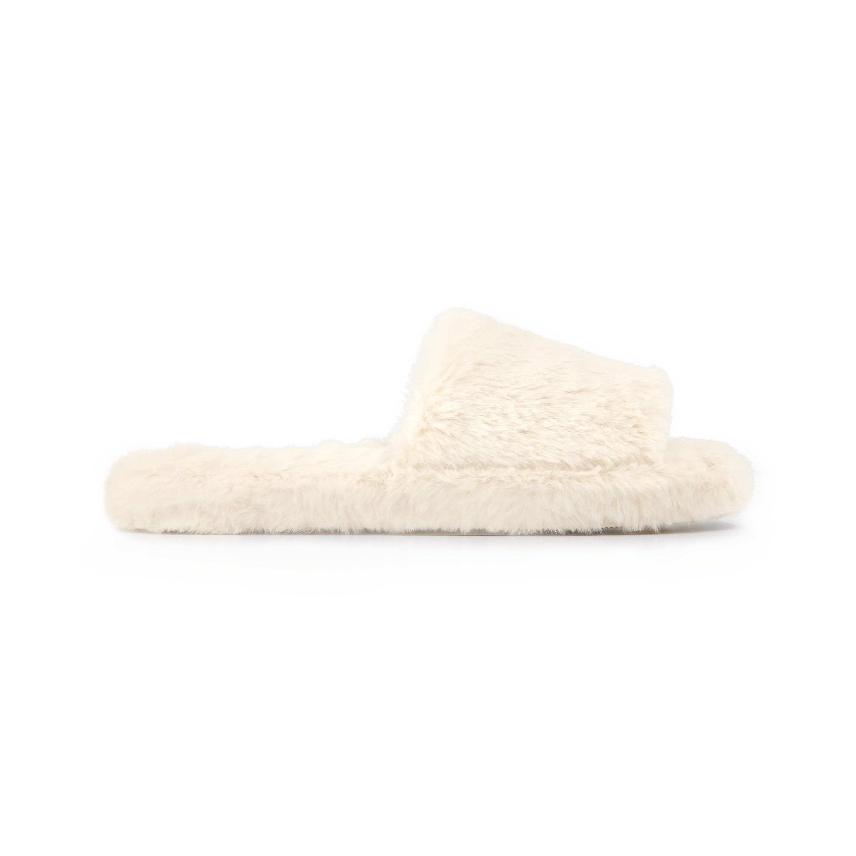 Shearling Slide – Oatmeal