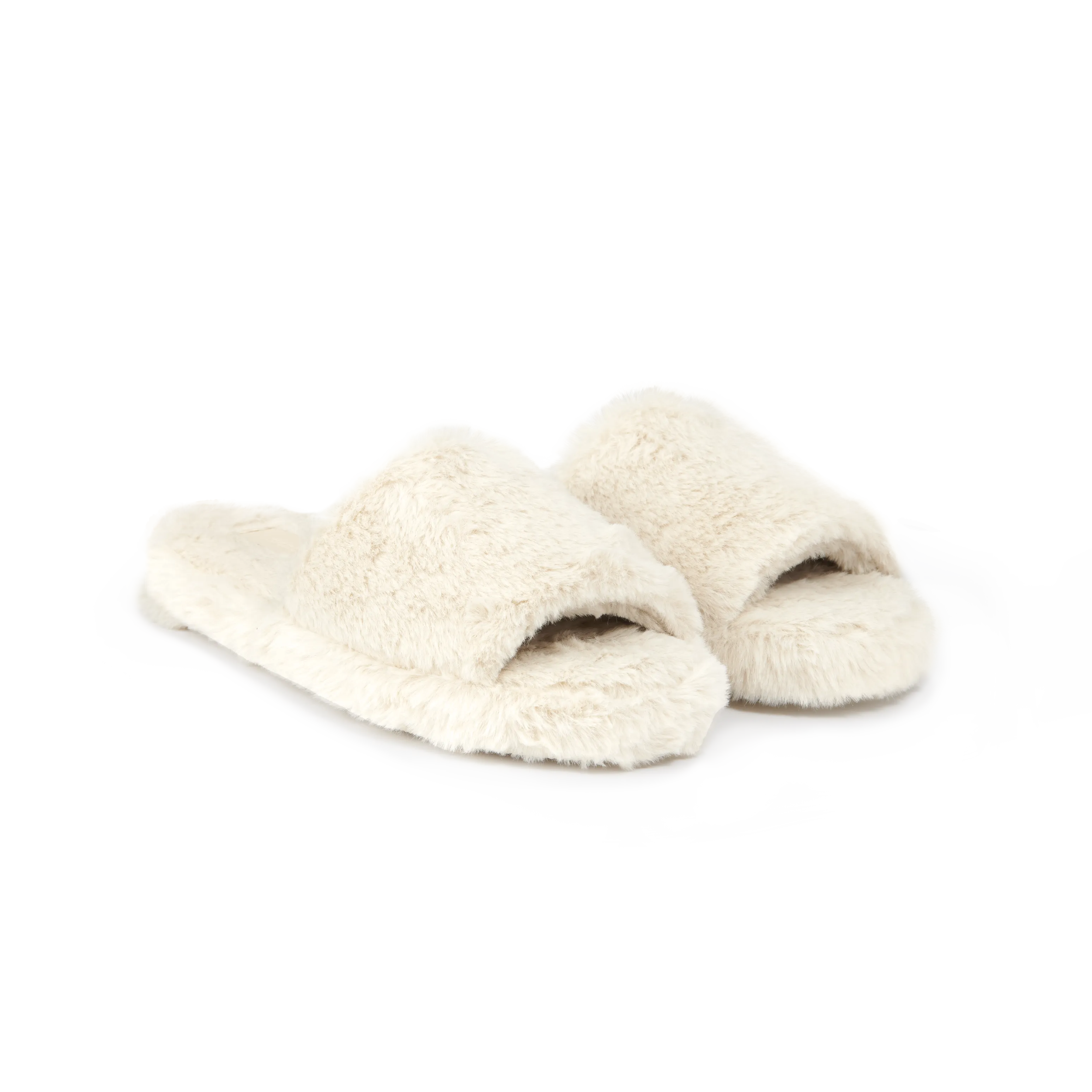 Shearling Slide – Oatmeal