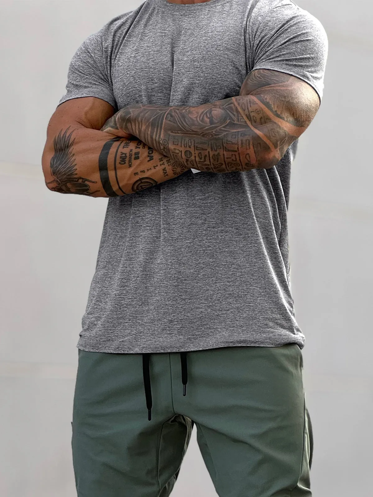 Softest Performance Tee Short Sleeve Grey