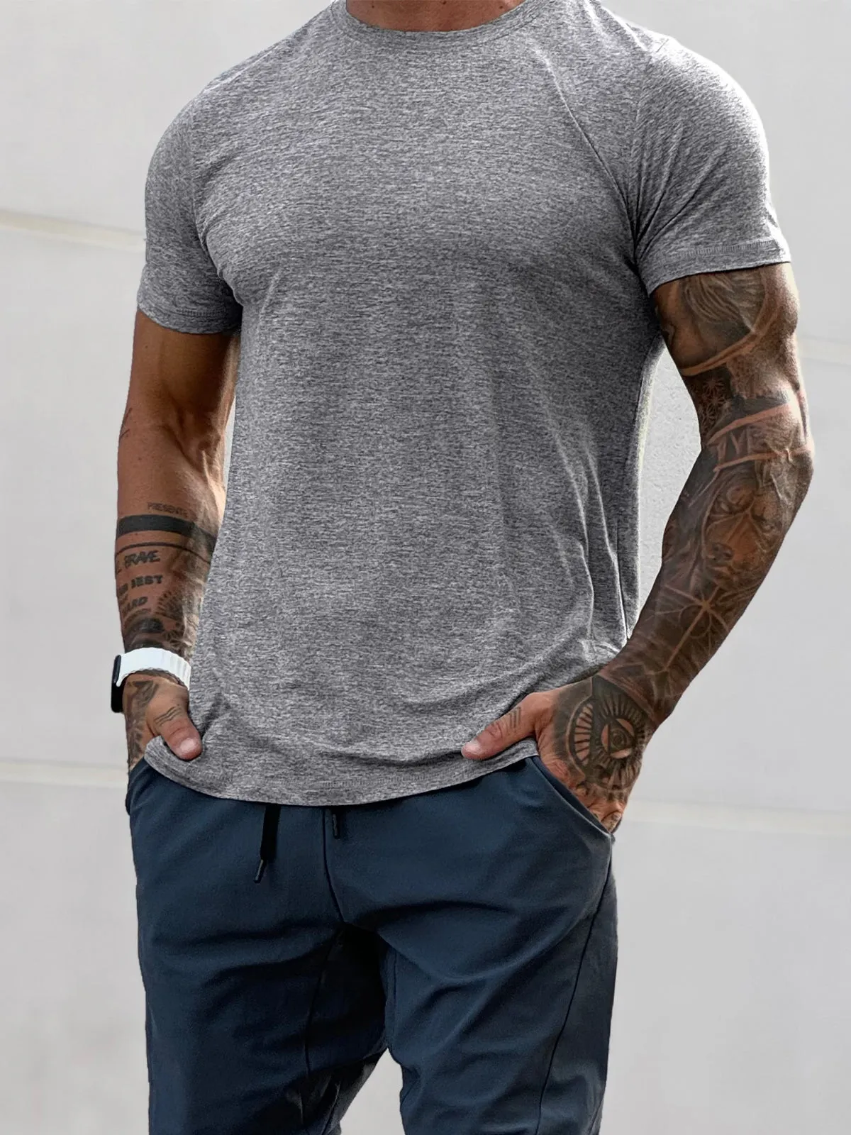 Softest Performance Tee Short Sleeve Grey