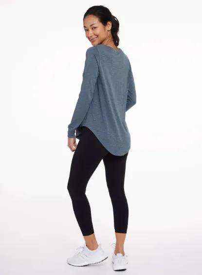 Tasc Longline Long Sleeve Top Storm