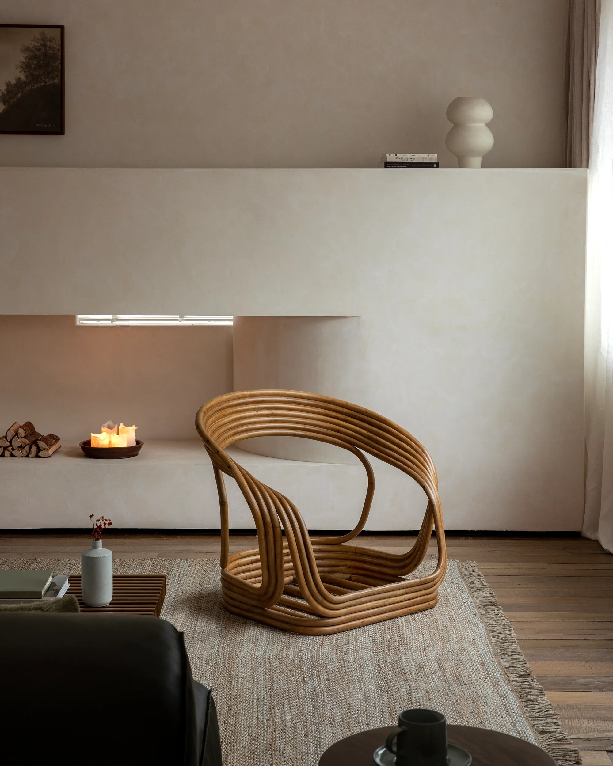 Undina Rattan Lounge Chair